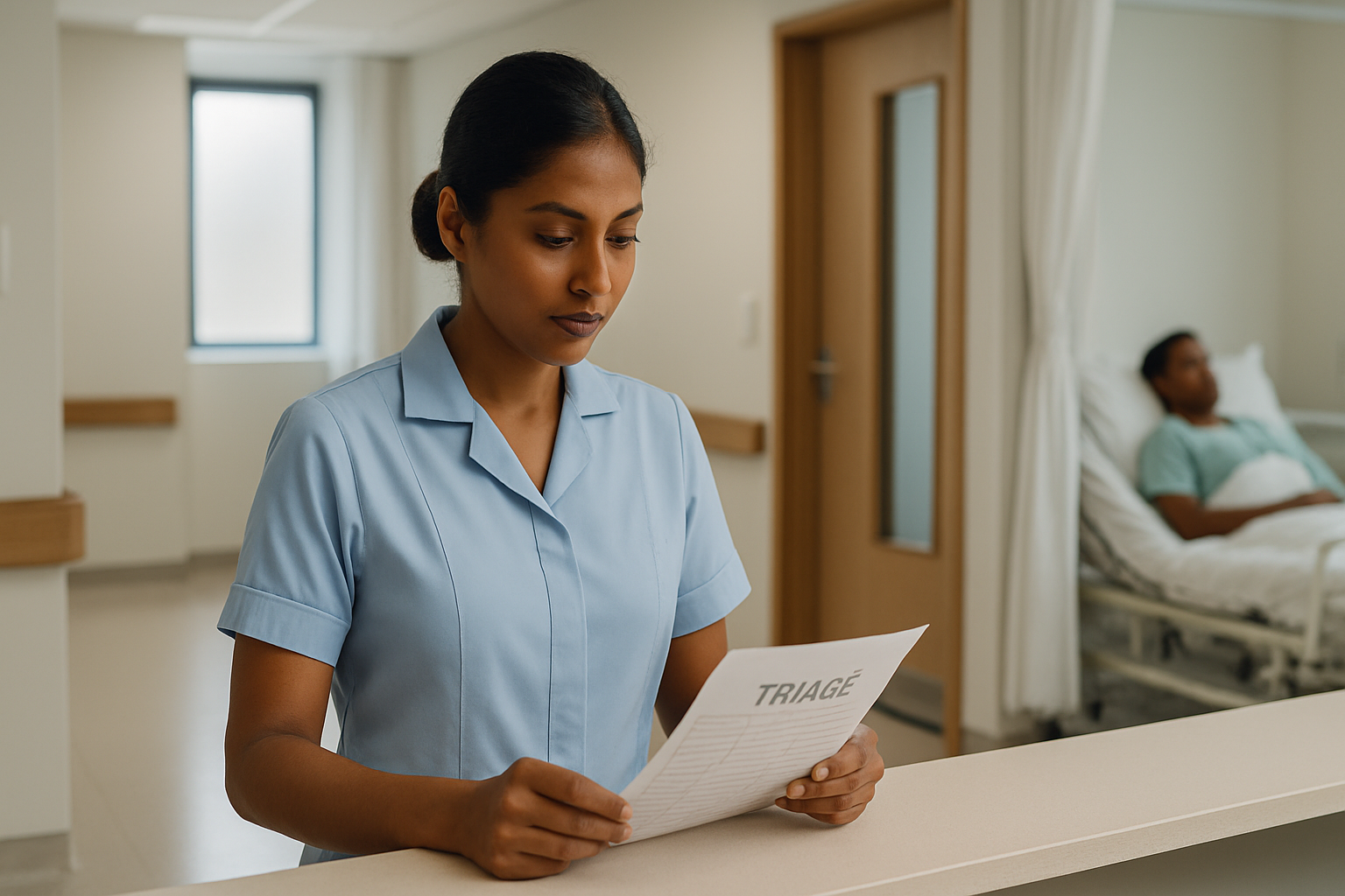 Patient Receiving COPD Education