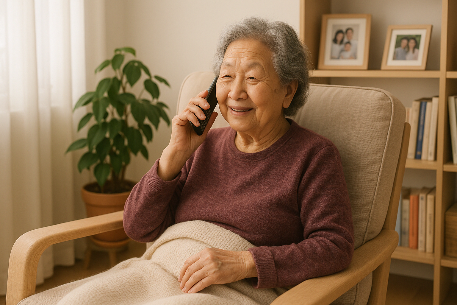 Elder Receiving Check-In Prompt